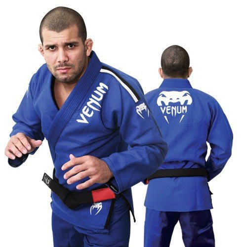 Кимоно Venum BJJ GI Absolute Gold Weave - Blue фото